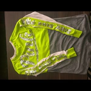 Pink long sleeve shirt